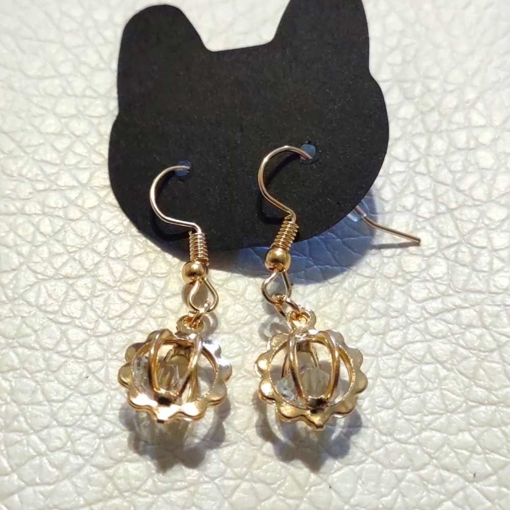 Crystal Glob Earrings (3for12)